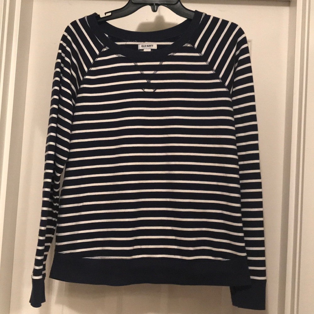 Old Navy striped sweater size medium